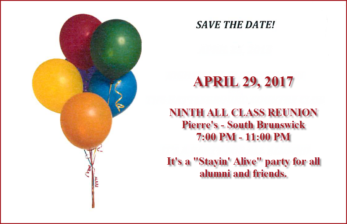 Save the date April 25, 2015
